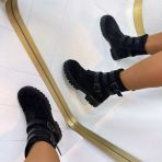 *SALE* GLAMOUR GESP BOOT XJ-937 BLACK