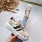 KANT STRIPE SNEAKER 9178 BEIGE