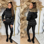 GUESS MARINA SHORT REAL DOWN W5BL31W2802 BLACK