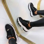 GUESS BLACK SNEAKER FLFBRTELE12 BLACK