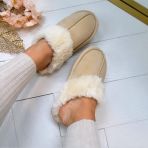 BESTSELLER COZY PANTOFFEL FC-906/902 BEIGE *WEB ONLY*