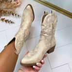 *SALE* LOLA COWBOY BOOTIE DES952 L.GOLD