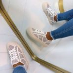 GUESS BESTIE SNEAKER FLPISSFAL12 SAND