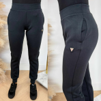 GUESS OLYMPE LONG PANTS V4YB08KCAY2 BLACK