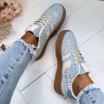 PRINTY SNEAKER 8-192 BLUE