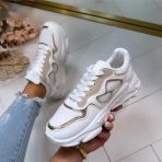 CHIC SNEAKER 7539 WHITE *WEB ONLY*
