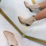 COWBOY BOOTY DE326 BEIGE/SUE