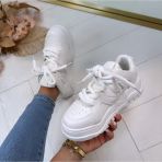 CURLY SNEAKER 9107 WHITE *WEB ONLY*