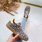 DWRS POONA LEOPARD B11456-50 SAND/BUTTER