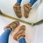 GUESS TEDDY SNEAKER FLFM10FAB12 NATU