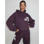 UNIQUE THE LABEL ELYANA HOODIE DEEP BERRY