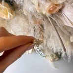 SPARK FLOWER RING D1009 GOLD