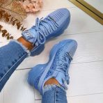 STEVE MADDEN SNEAKER MAXILLA-R-E 0110 BABY BLUE