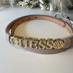 GUESS LOGO BELT BW9324P6115 BEIGE