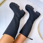 FANNY ZIP BOOT XJ-976 BLACK