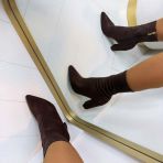 SUEDINE SOFT HEEL MVP314 BROWN