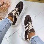 KANT STRIPE SNEAKER 9178 BROWN