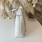 GUESS EVERLEE TOP ZIP SHOULDER BAG EG867918 OFFWHITE