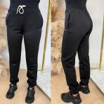 GUESS 3D PEONY JOGGER PANTS V5YB06KBSL2 FJ8A BLACK