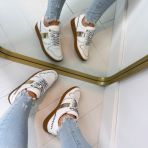 LA STRADA PRETTY SNEAKER 2401870-1043 WHITE/GOLD PU