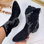 COWBOY SPARKLE BOOT DES8010 BLACK *WEBONLY*