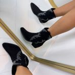 COWBOY SPARKLE BOOT DES8010 BLACK *WEBONLY*