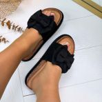 DUBBELE STRIK SLIPPER 3890 BLACK