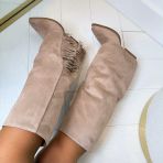 *SALE* FRANJE LAARZEN RXJ-302 TAUPE