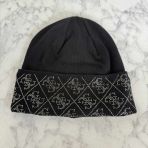GUESS NORA 4G RHINESTONES BEANIE W5BZ20Z2NQ2 BLACK
