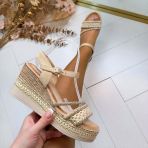 WOVEN SPARKLE SLEEHAK 22-87 BEIGE