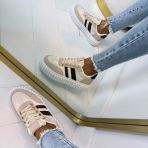 KANT STRIPE SNEAKER 9178 BEIGE