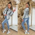 GUESS VONA WATER/WIND PROOF JACKET W4YL06 KCBV0 MTV SILVER