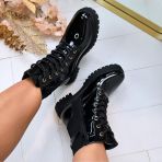 CELINA VETERBOOT XJ-658 BLACK *WEB ONLY*