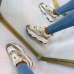 STEVE MADDEN PRIVY SNEAKER 0082 YLW GOLDEN
