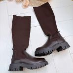 **LAATSTE MAAT 36** RIB SOCK LAARS 0-636 BROWN