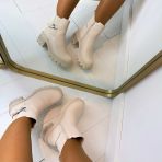 *SALE* NOAH BOOT DES8057 BEIGE/PU