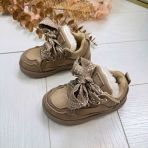 **KIDS** COZY SNEAKER 66-195 TAUPE