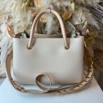 VALENTINO BAGS ALEXIA TOTE BAG A802 ECRU