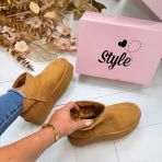 STYLE LOGO UGIE BOOT CAMEL