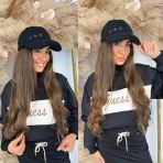 GUESS TEDDY BASEBALL CAP AW5439POL01 BLACK