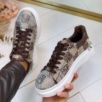 STEVE MADDEN SNEAKER GLIDER-SMR 5266 BROWN