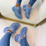 STEVE MADDEN SNEAKER MAXILLA-R-E 0110 BABY BLUE