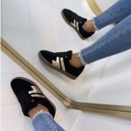 **LAATSTE MAAT 38** LA STRADA SNEAKER 2404032-4001 BLACK TEDDY