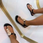 GOLDEN CIRCLE SANDAAL J-249 BLACK