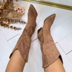 ELA COWBOY SUEDINE LAARS 7627A CAMEL