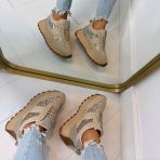 MINA SNEAKER 25801 BEIGE