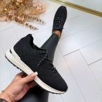 LA STRADA SNEAKER 2404316-4500 BLACK/SILVER