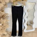 *LAATSTE MAAT L* UNIQUE THE LABEL ROXY PANTS DEEP BLACK