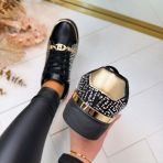 LIU JO KIKI 01 SNEAKER BA6059 TX522 BLACK