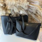 GUESS BRENTON REVERSIBLE TOTE BAG PG964823 BLACK
